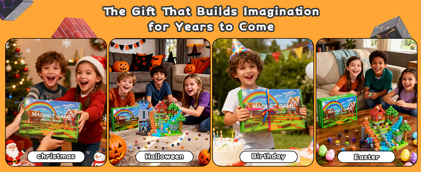 magnetic building block