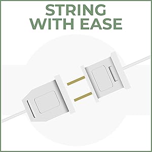 Connect String Lights End to End