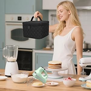 kitchen aid hand mixers accessories bag