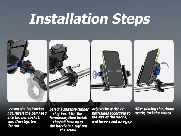 Bike Motorcycle Phone Mount