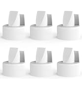 [6-Count] Papablic Duckbill Valves for Spectra and Medela, Replaceable Duckbill Valves for Spectr...