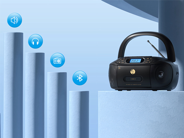 cd cassette player combo