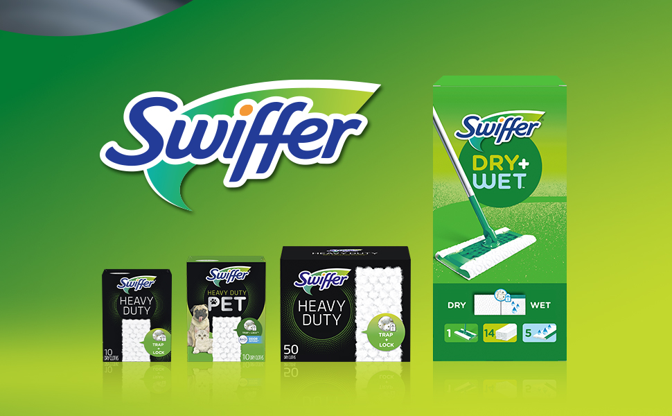 Swiffer Sweeper Heavy Duty lineup