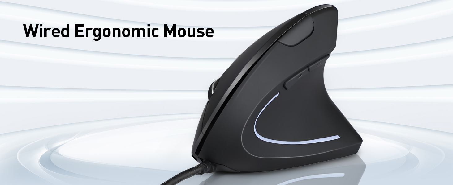 Wired Ergonomic Mouse
