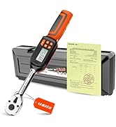 SUZUME Digital Torque Wrench 3/8 Drive (4.9-99.6 Ft. Lb/ 6.6-135 N.m)Â±2% High Accuracy Digital To...