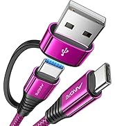 AINOPE USB C to USB C Cable, 10 FT USB C Cable Fast Charging with USB to USB C Adapter, 60W USB t...