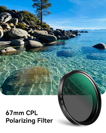 67mm CPL Polarizing Filter