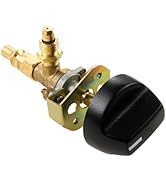 Grill Valve 57274 Replacement Part with M12x1.5 Thread and 1/4" Quick Disconnect Plug, Compatible...