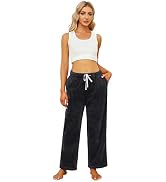 HEARTNICE Women's Warm Plush Pajama Pants Soft Fluffy Pajama Sleep Pants Comfy Fuzzy Lounge Pants...