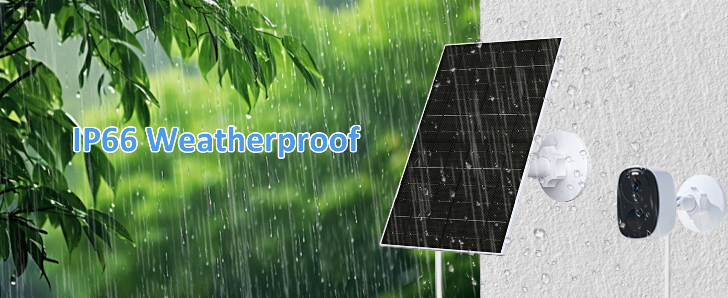 Solar Panel for Security Camera