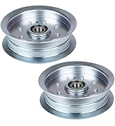 Flat Idler Pulley for MTD 756-05034A John Deere GY20629 GY22082 XT1-LT42, XT1-LT42C, XT1-LT46, XT...