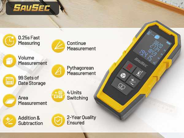 Laser measure tool