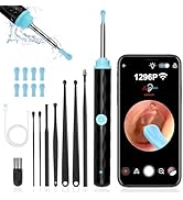 vasdaren Ear Wax Removal, Ear Wax Removal Tool Camera Built-in 1296P, Easy and Safe Ear Cleaning,...