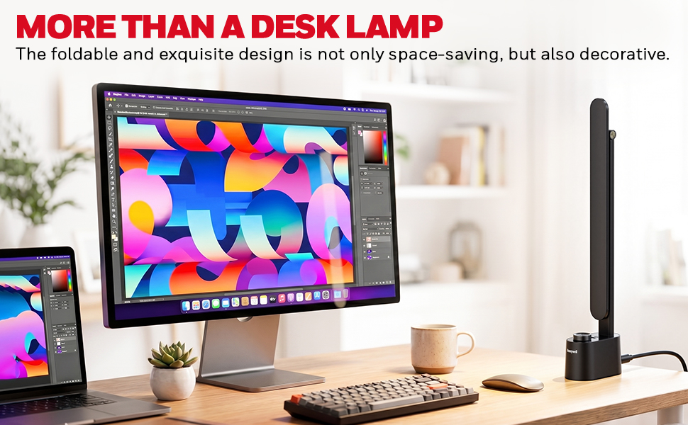 desk lamp with charger