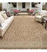 MontVoo-Outdoor Rug-Patio Rug 8x10 Polypropylene Indoor Outdoor Rugs Carpet for Patio Deck Balcon...