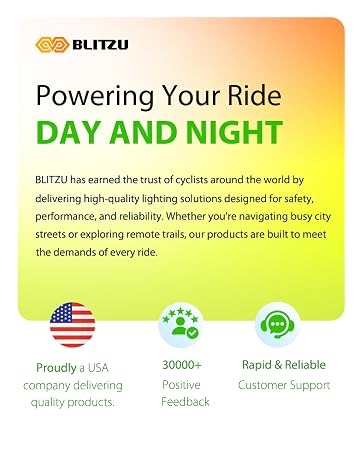 USB Rechargeable Bike Light Set Powerful Bicycle Front Headlight and Back Taillight