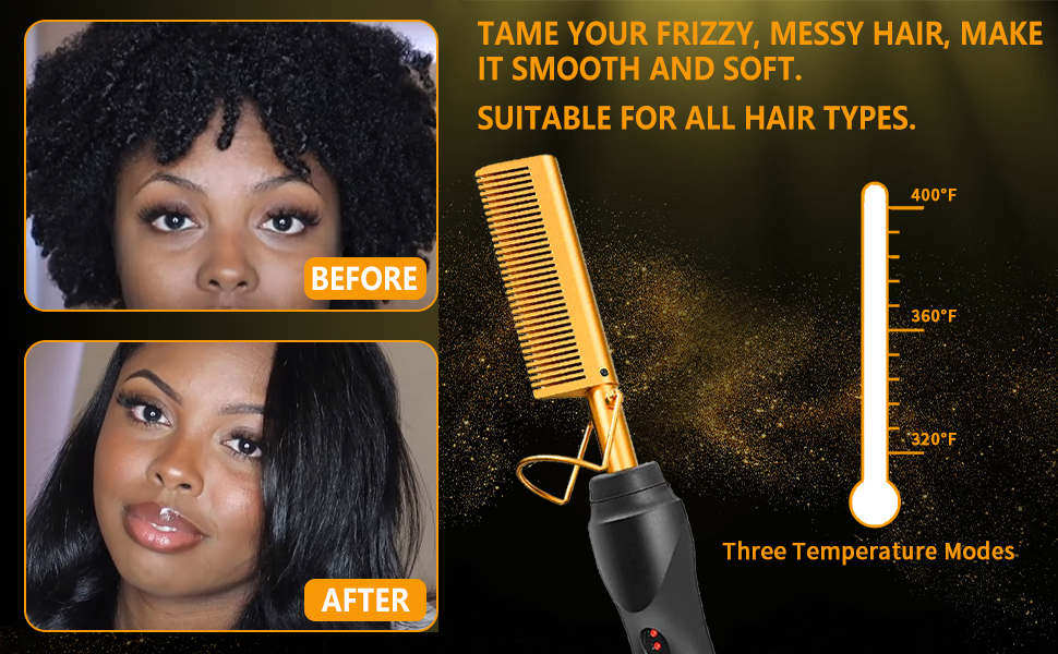 hot comb for wigs