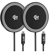 25W Wireless Charger for MagSafe, Qi2.2 Magnetic Fast Charging Pad for iPhone 17/16/15/14/13/12 S...