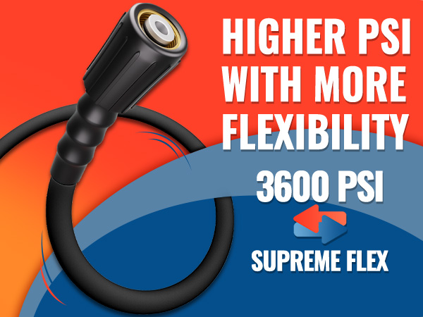 superflex pressure washer hose