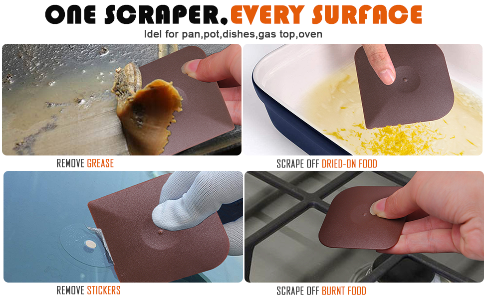 kitchen plastic scraper food scraper for dishes
