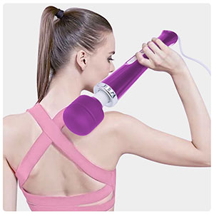 Purple Back Massager
