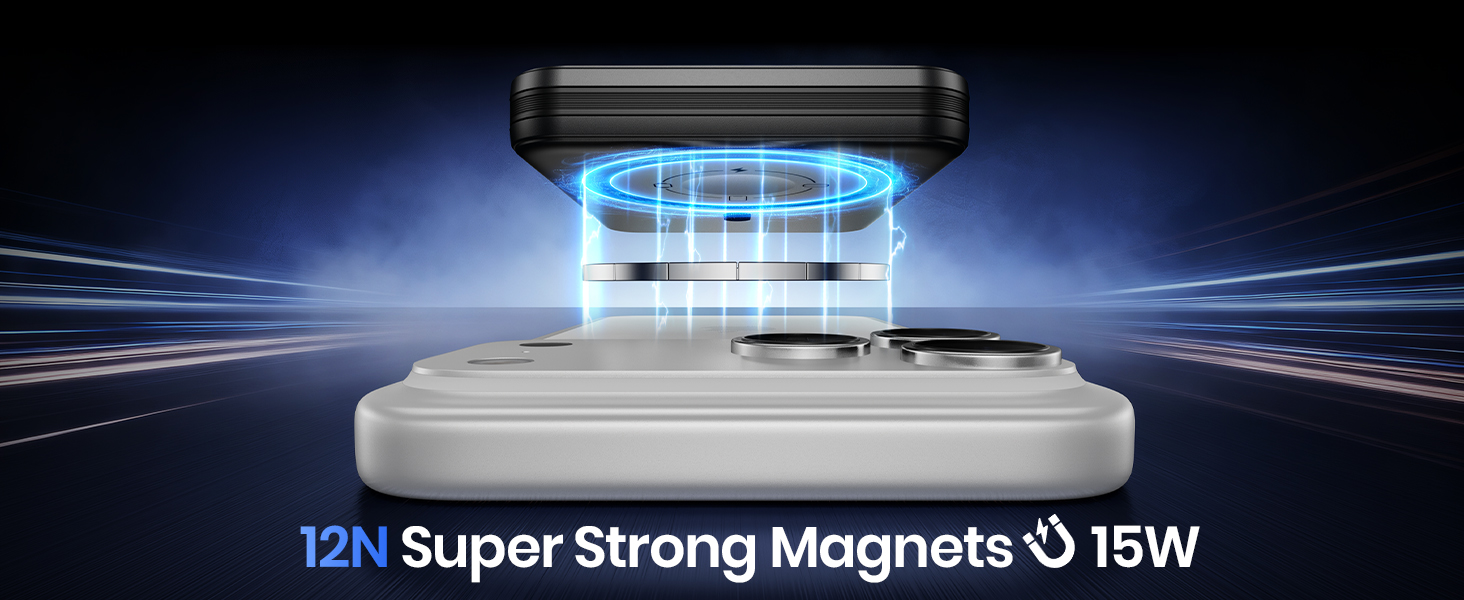 super strong magnets power bank