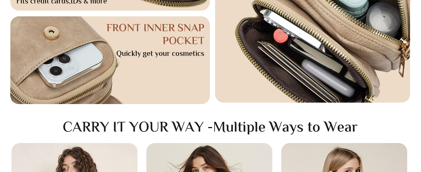 small crossbody purse for women