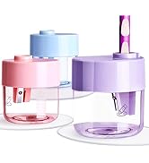 Aitxpaotn Pencil Sharpeners - 3 Pcs Manual Colored Pencil Sharpener for Kids &amp; Adults, Portable f...