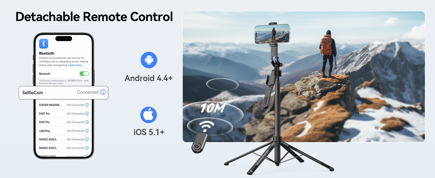 Detachable Remote Control