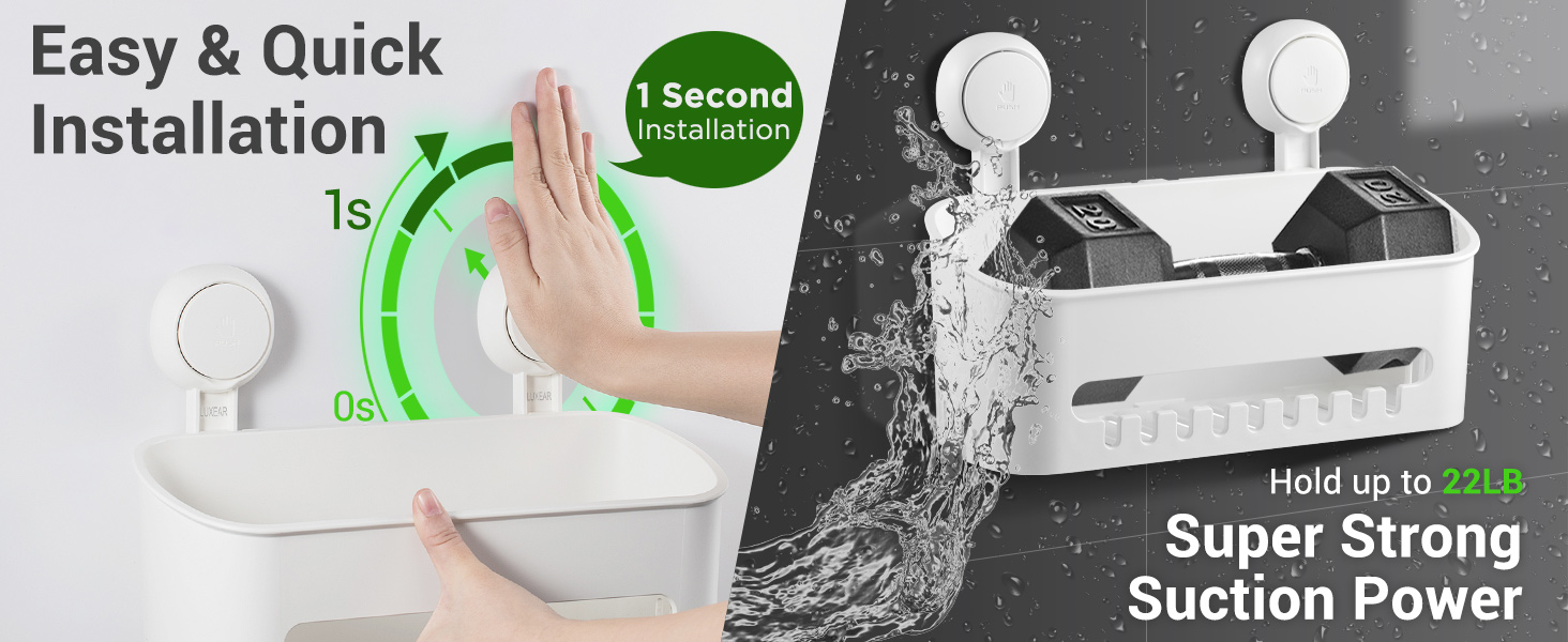 Super suction power&amp;Waterproof