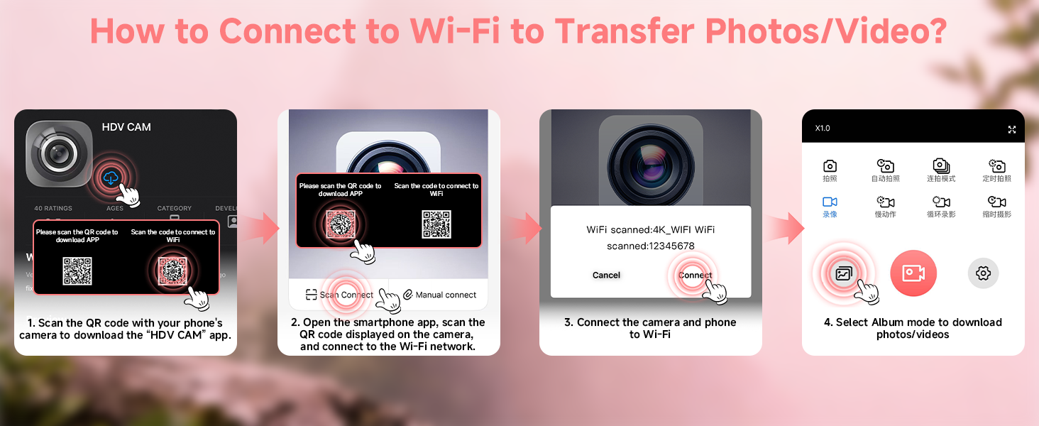 WIFI CONNECTION,4k point and shoot digital camera,travel camera 4k digital camera,compact camera