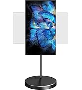 MOUNTUP Rolling Mobile TV Cart for 32-65 Inch TVs, Rotatable Floor TV Stand Compatible with The F...