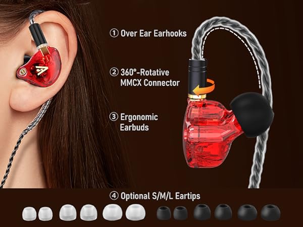Audiovance Vibes 202_HiFi Wired Earbuds