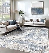 blue living room rug