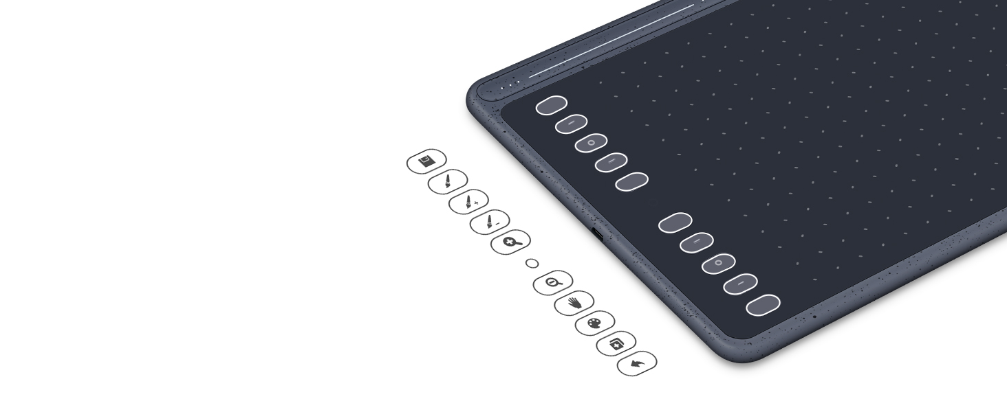 10 customized shortcut keys for drawing pad more efficency