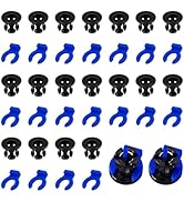 40PCS Bowden Tube Coupler Set - 1.75 Bowden Tube Coupling Collet Clamp Clip Bowden Collet and Cli...