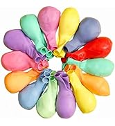 100 Pack 18 inch Pastel Balloons 10 Kinds Colors Colorful Party Balloon Bulk for Various Party Ev...