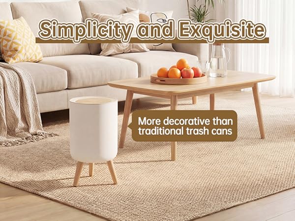 decorative trash cans