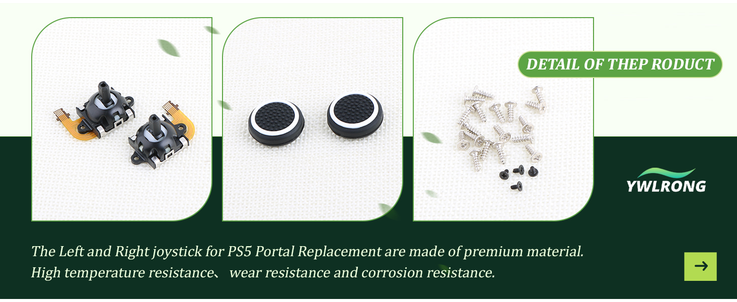 Left/Right Joysticks for PS5 Portal