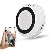 Lian.Ripple.Lian Discreet Security Camera Dual Lenses 1080P HD WiFi Wireless Mini Camera Motion D...