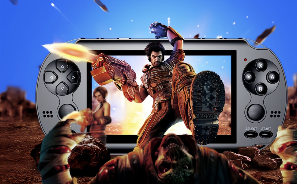 game player puzzle game console toy