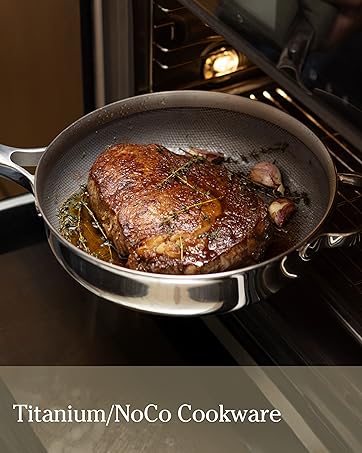 nonstick non-toxic cookware ceramic PFAS free pots and pans set oven safe non-stick fry pan durable