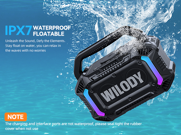 waterproof and floatable