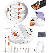 walrfid Laptop Keyboard Screen Cleaner Kit for iPhone Airpod, 25-in-1 Cell Phone Cleaning Spray T...