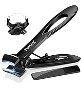 FUMAX Toenail Clippers for Seniors Thick Toenails, Heavy Duty Large Nail Clippers with 15mm Wide ...