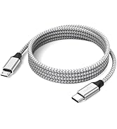 DteeDck USB C to Micro USB Cable 6.6ft, Micro USB to USB Type C Adapter Cable Braided Male to Mal...