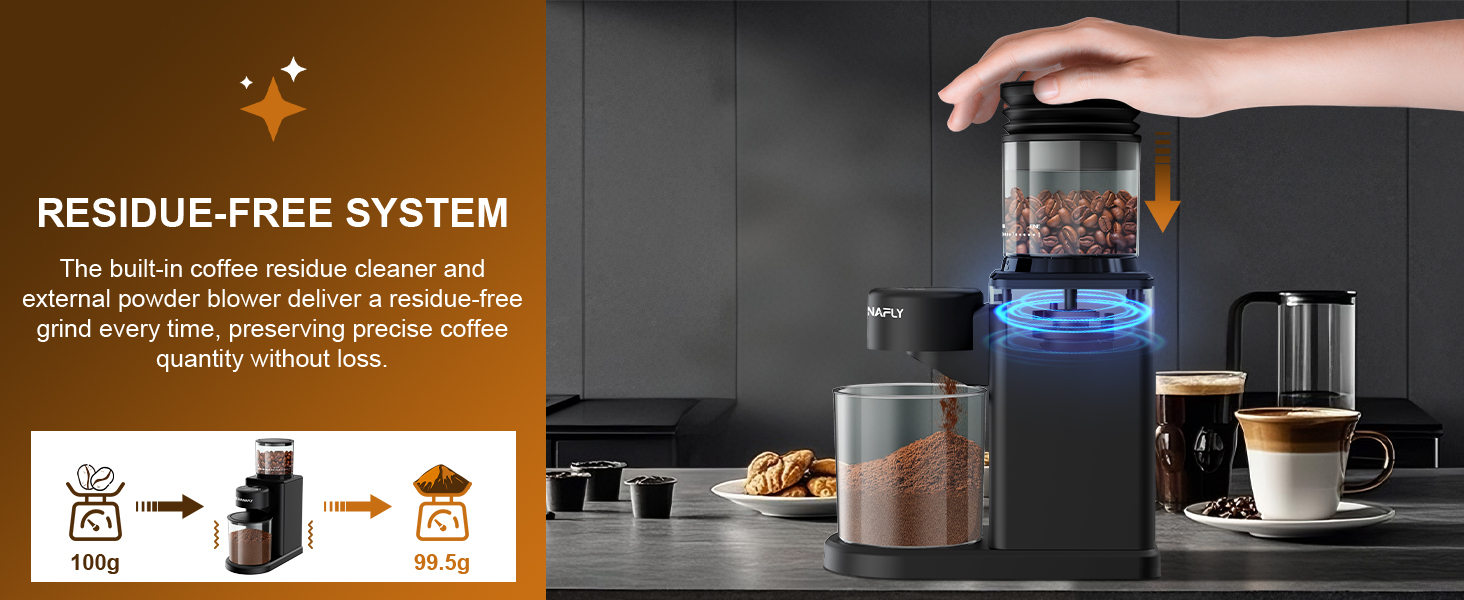 conical burr coffee grinder