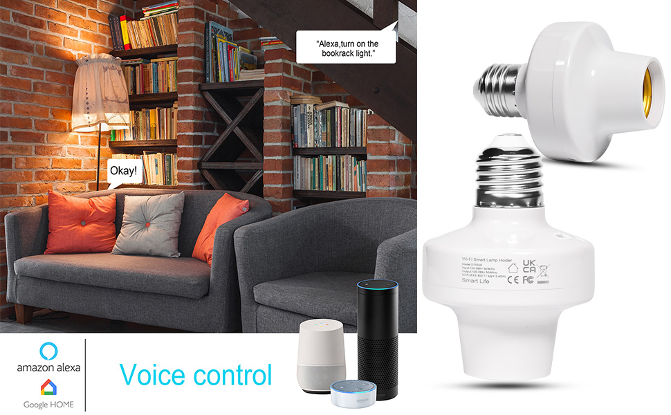 AICase Smart WiFi E27/E26 Light Socket
