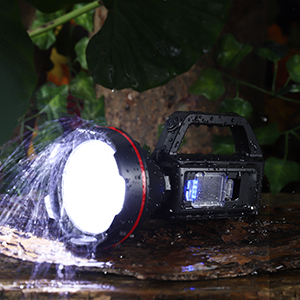 IPX5 Water Resistant