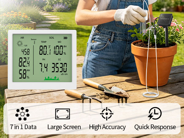 nutrients soil testing kit for gardening ph soil tester for garden soil